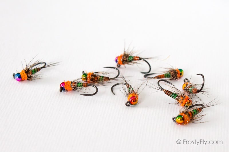 Rainbow Jig Barbless Nymph