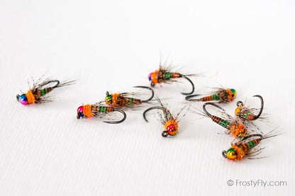 Rainbow Jig Barbless Nymph