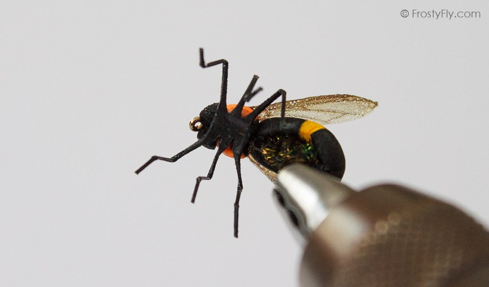 Realistic Flies - Wasp / Bumblebee - Set of 6 Flies