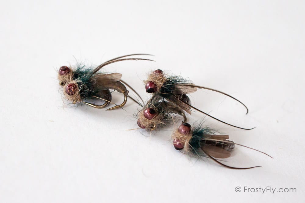 Realistic Caddis Emergers - Smokey