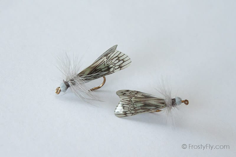 Realistic Caddis Fly Dry II - Gray