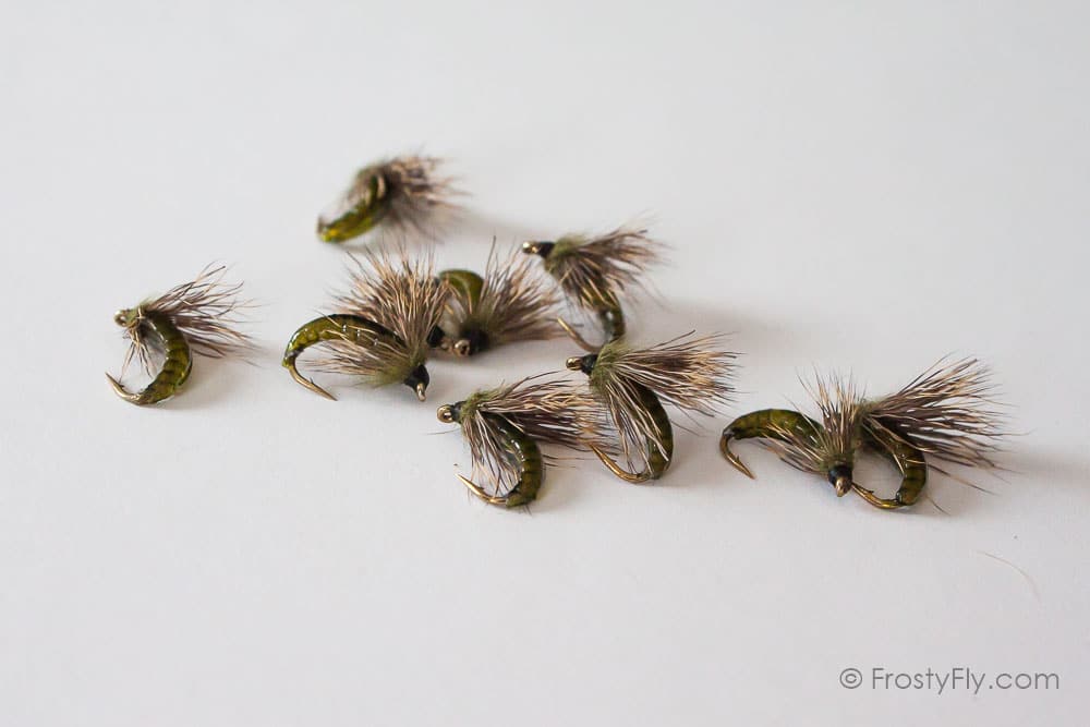 Realistic Caddis Pupa - Green