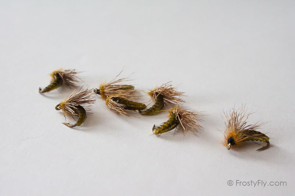 Realistic Caddis Pupa - Light Green