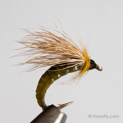 Realistic Caddis Pupa - Light Green
