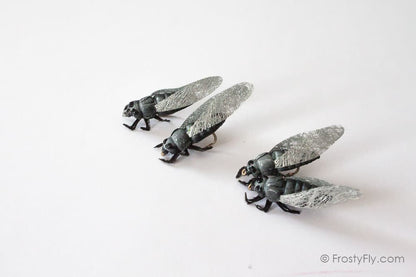 Realistic Cicada Flies - Green