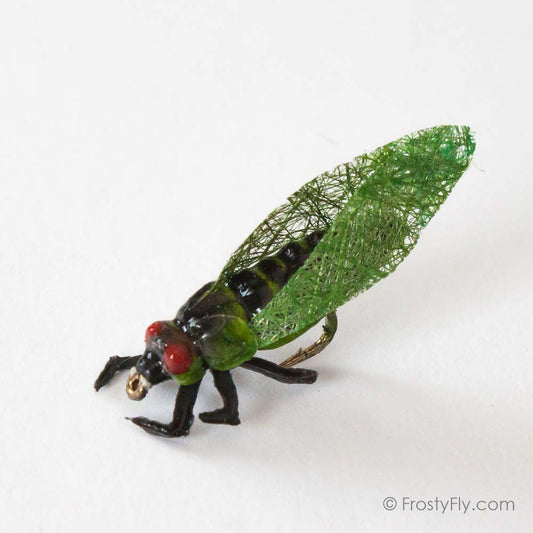 Realistic Cicada Fly - Green