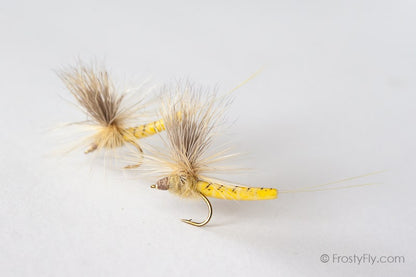 Realistic Elk Wing Parachute Mayflies - Light Cahill