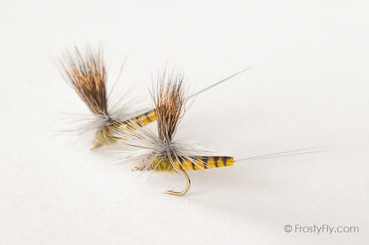 Realistic Elk Wing Parachute Mayfly - Blue Winged Olive (BWO)