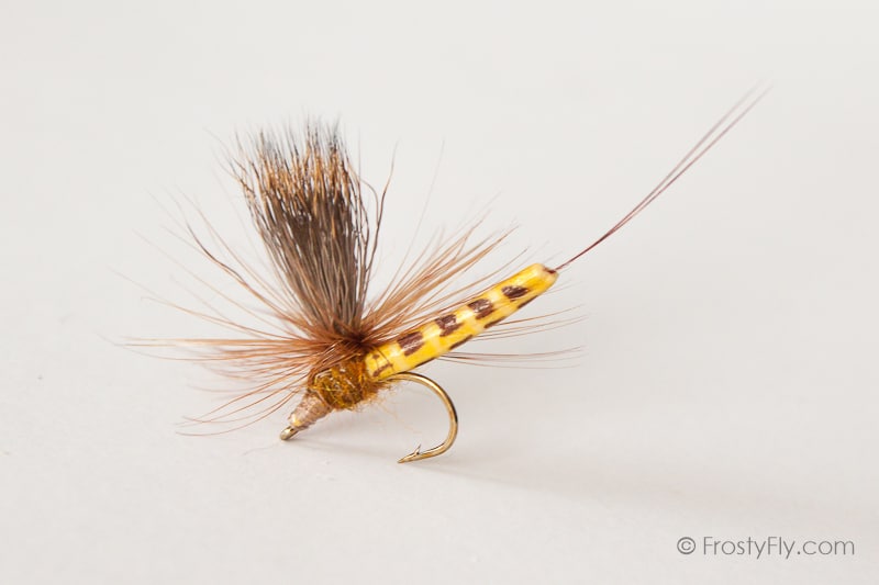 Realistic Elk Wing Parachute Mayfly