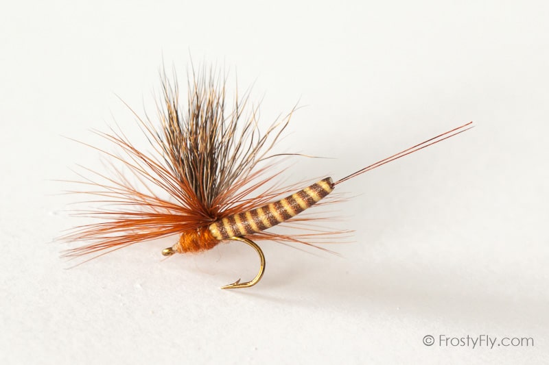 Realistic Elk Wing Parachute Mayfly