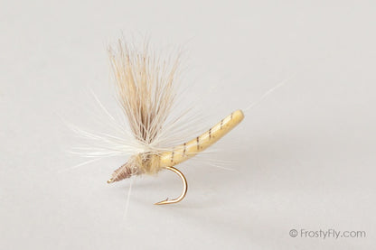 Realistic Elk Wing Parachute Mayfly