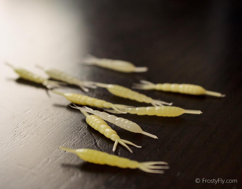 Realistic Ephemera Danica Nymph Body with Tails