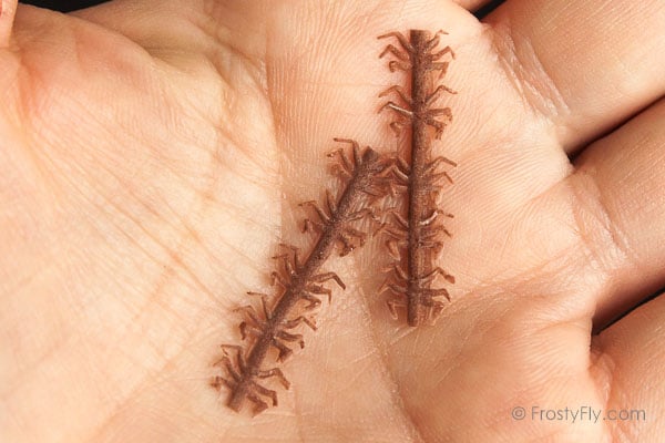 Realistic Flexy Insect Legs Mini Bugs - Brown