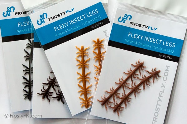 Realistic Flexy Insect Legs Nymphs & Terrestrials - Black