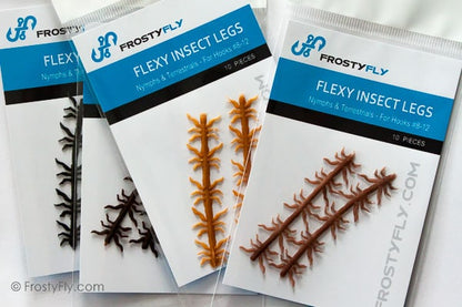 Realistic Flexy Insect Legs Nymphs & Terrestrials - Black