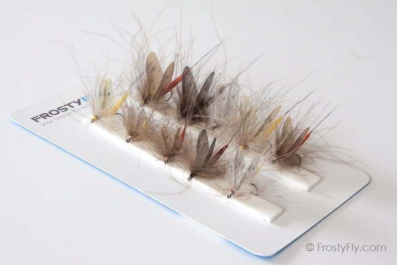 Realistic Flies - MAYFLY Selection of 10 Flies - Assorted