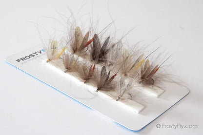 Realistic Flies - MAYFLY Selection of 10 Flies - Assorted