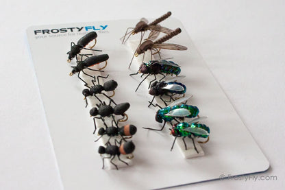 Realistic Flies - Terrestrials - Set of 12 Flies