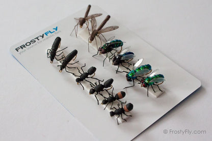 Realistic Flies - Terrestrials - Set of 12 Flies