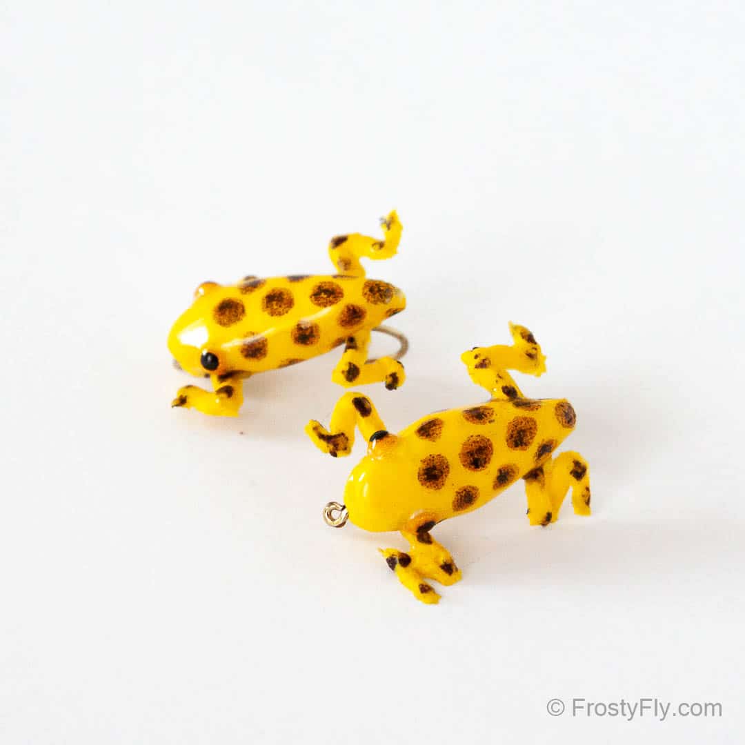 Realistic Frog Fly - Yellow