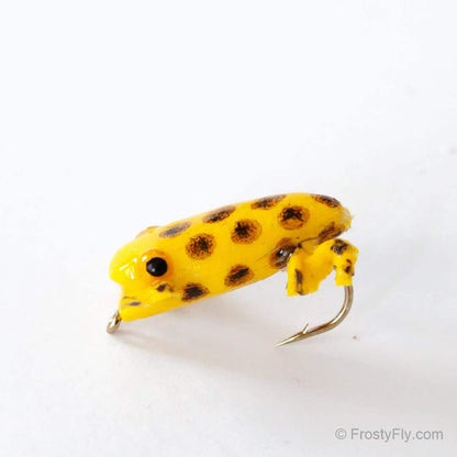 Realistic Frog Fly - Yellow