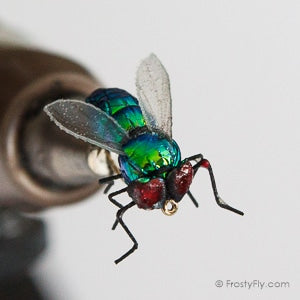 Realistic Green Bottle Fly