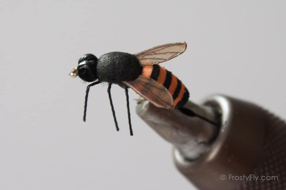 Realistic Honey Bee Fly - Orange