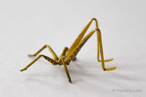 Realistic Grasshopper fly in Action