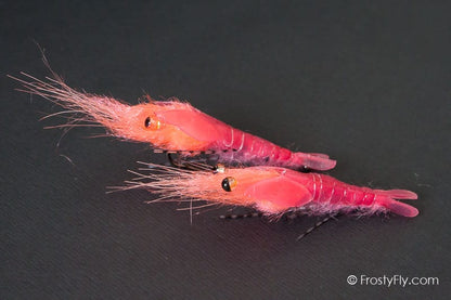 Realistic Pink Shrimp Flies