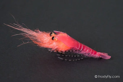 Realistic Pink Shrimp Fly
