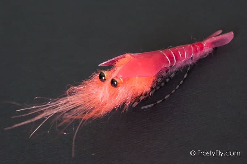 Realistic Pink Shrimp Fly
