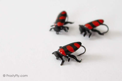 Realistic Red Bug Flies