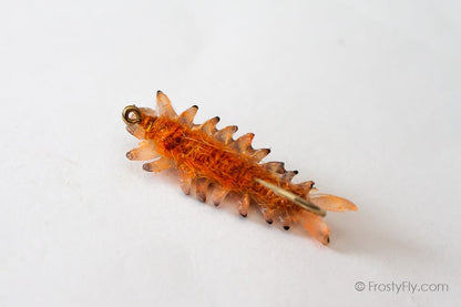 Realistic Sawfly Larva - Orange