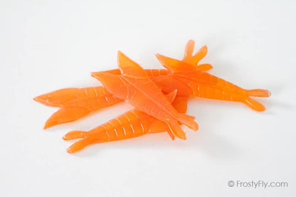 Realistic Silicone Shrimp Shells - 6 pcs