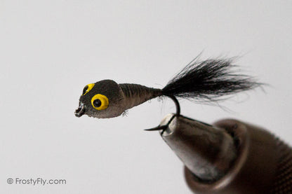 Realistic Tadpole Fly - Taddy - Black