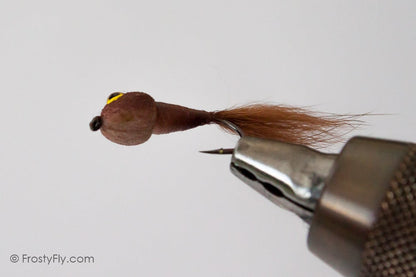 Realistic Tadpole Fly - Taddy - Brown