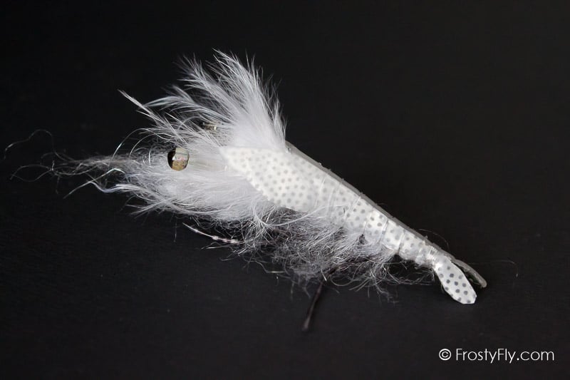 Realistic White Shrimp Fly