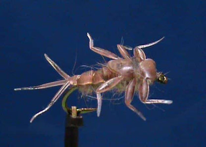 Soft Mayfly Nymph by Jim Misiura tied with Realistic Mayfly Nymph Body with Tails