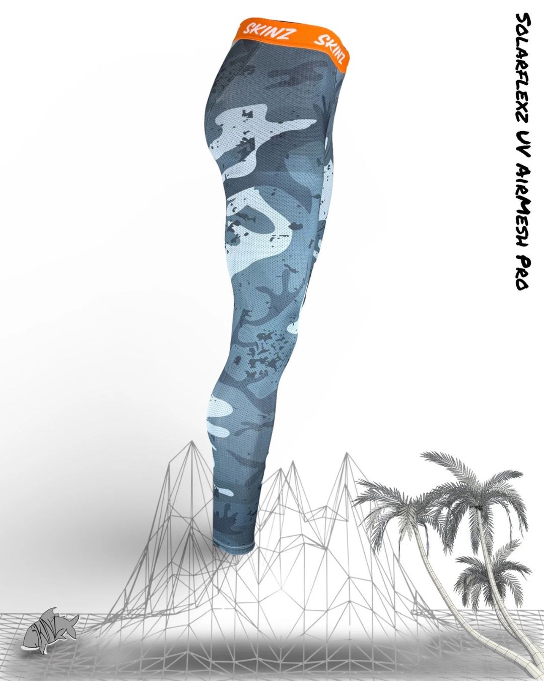 SolarFlexz UV AirMesh Pro Breathable Wet Wading Pants - Mens - side view