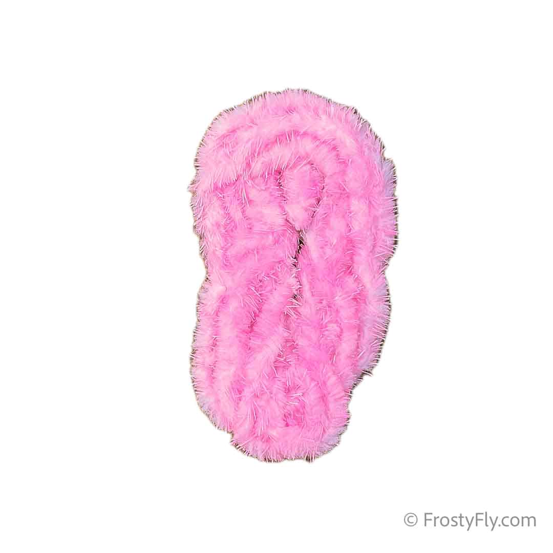 Soldarini Neon Spikes Egg's Chenille - Baby Pink