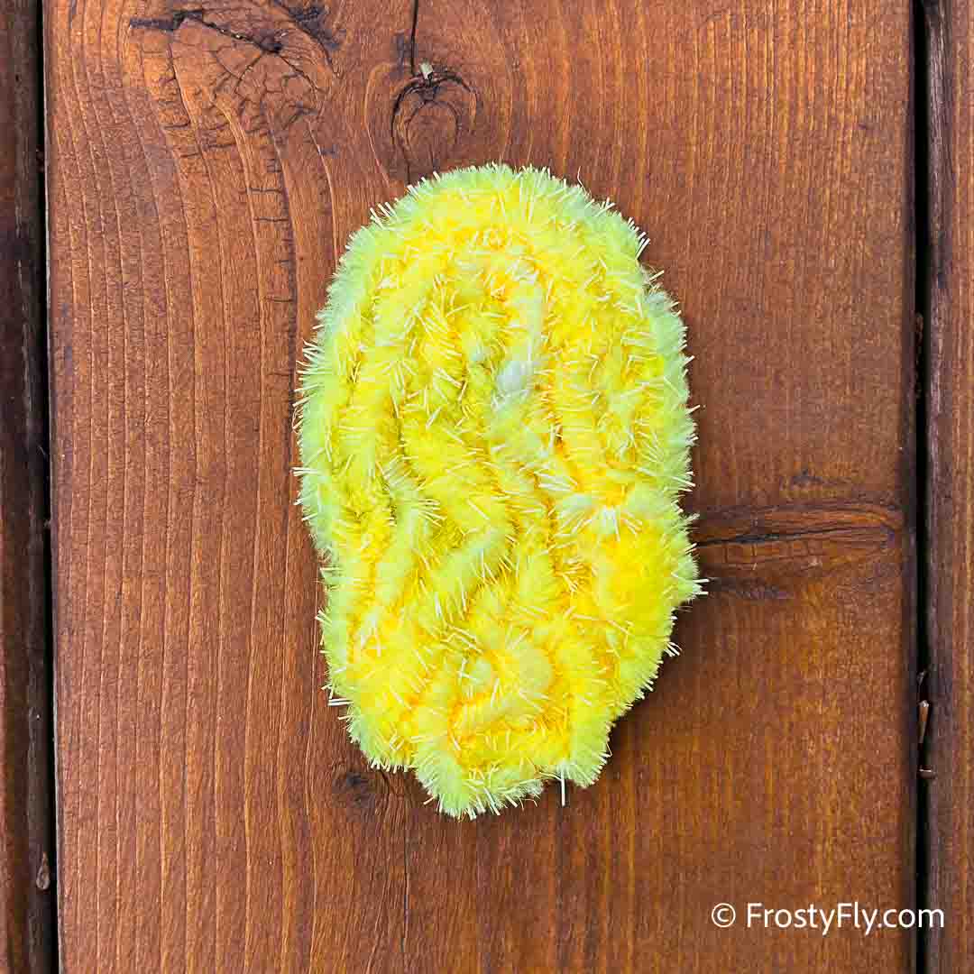 Soldarini Neon Spikes Egg's Chenille - Fluo Sunburst