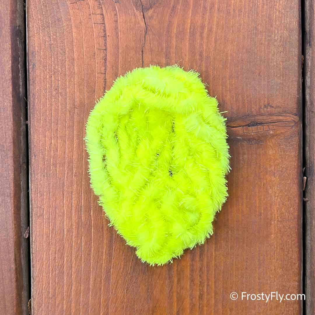 Soldarini Neon Spikes Egg's Chenille - Fluo Yellow