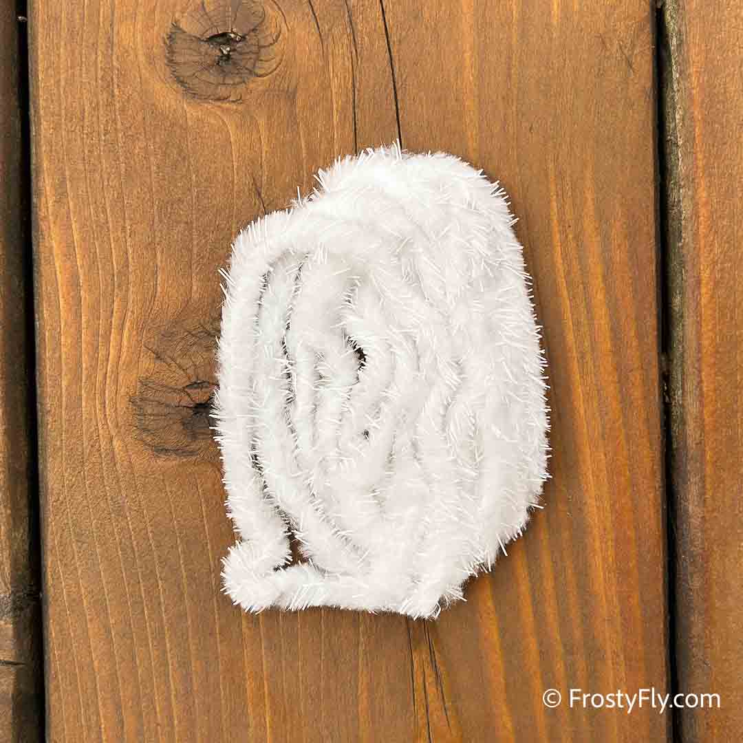 Soldarini Neon Spikes Egg's Chenille - Milk White