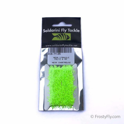 Soldarini Neon Straggle Fritz 6mm - Fluo Chartreuse