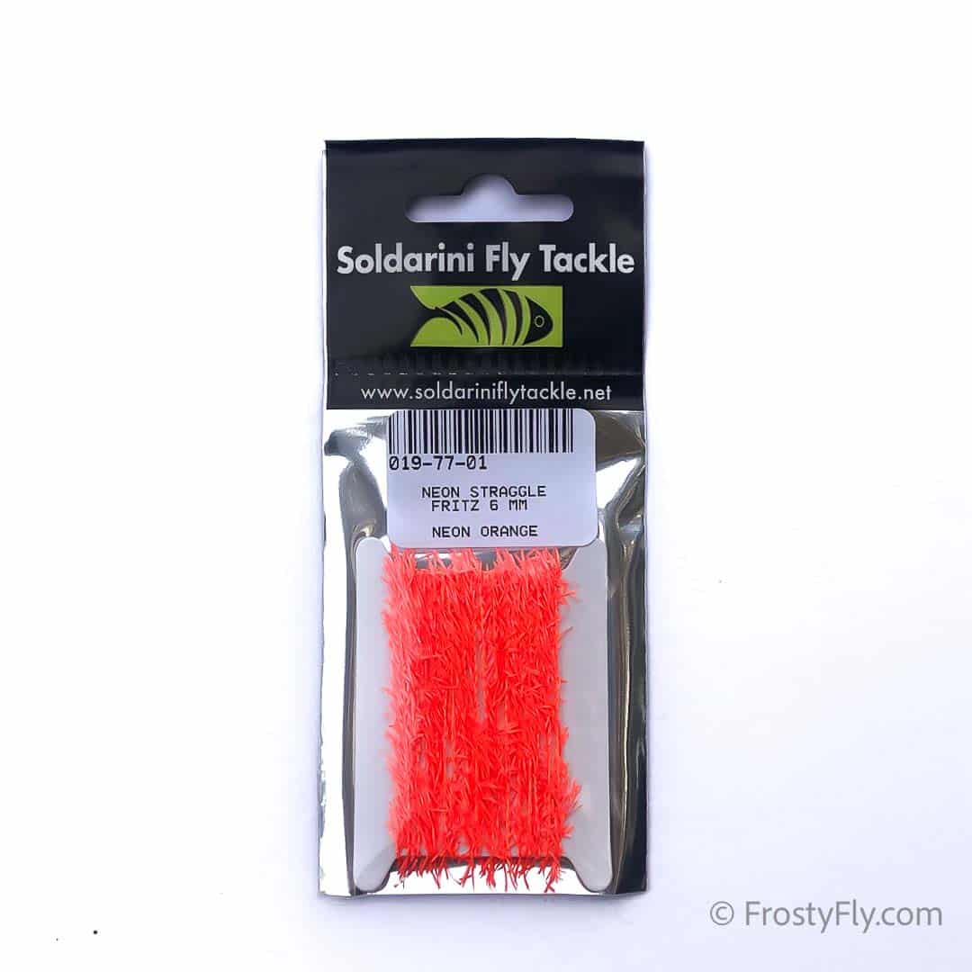 Soldarini Neon Straggle Fritz 6mm - Fluo Orange