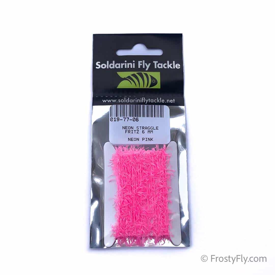 Soldarini Neon Straggle Fritz 6mm - Fluo Pink
