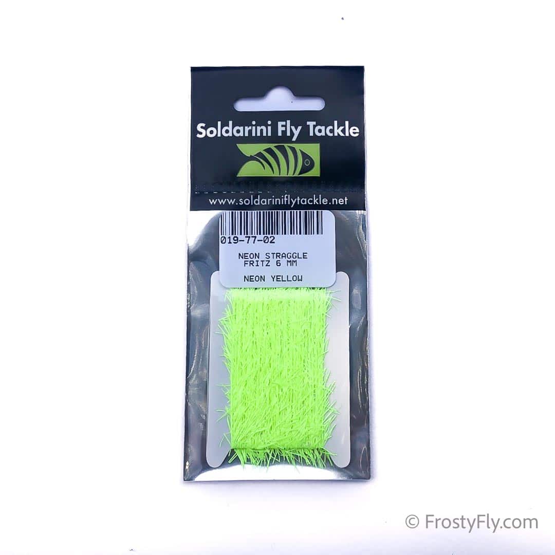 Soldarini Neon Straggle Fritz 6mm - Fluo Yellow