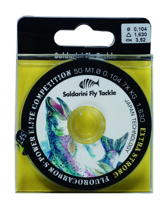 Soldarini S-Power Elite Competition Fluorocarbon Tippet 50m