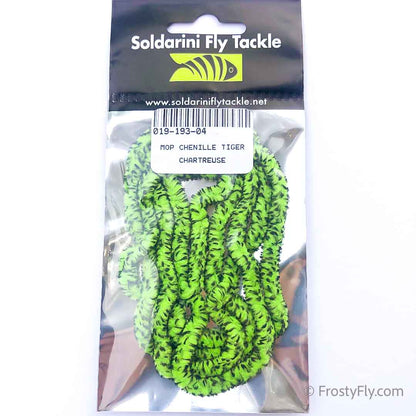 Soldarini Tiger Mop Chenille - Chartreuse