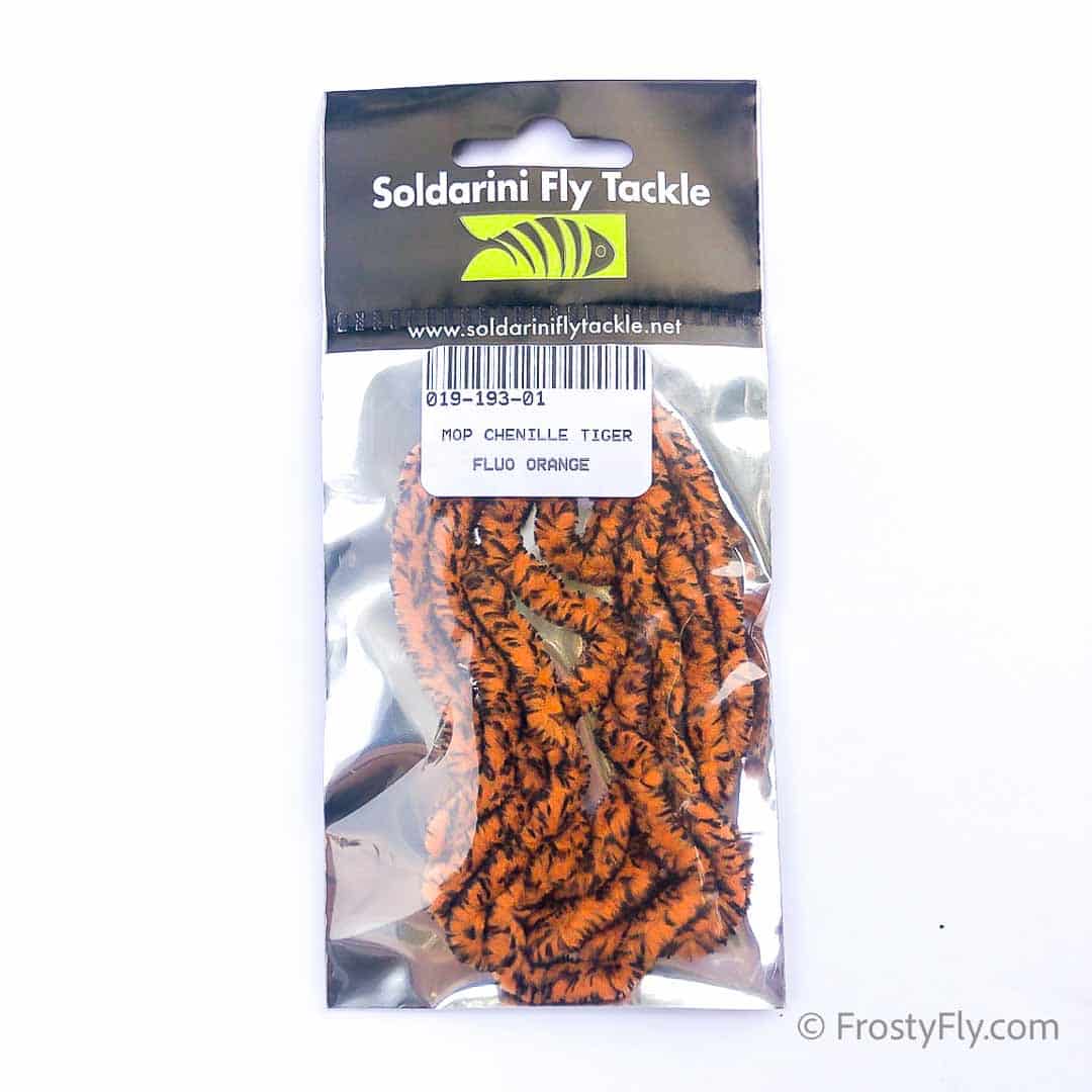 Soldarini Tiger Mop Chenille - Fluo Orange
